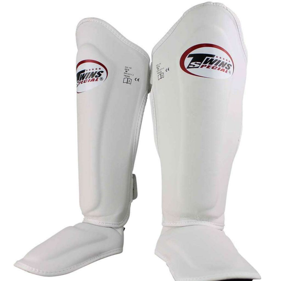 Shin Guards * | Twins Special Twins Sgl10 Shin Guards White