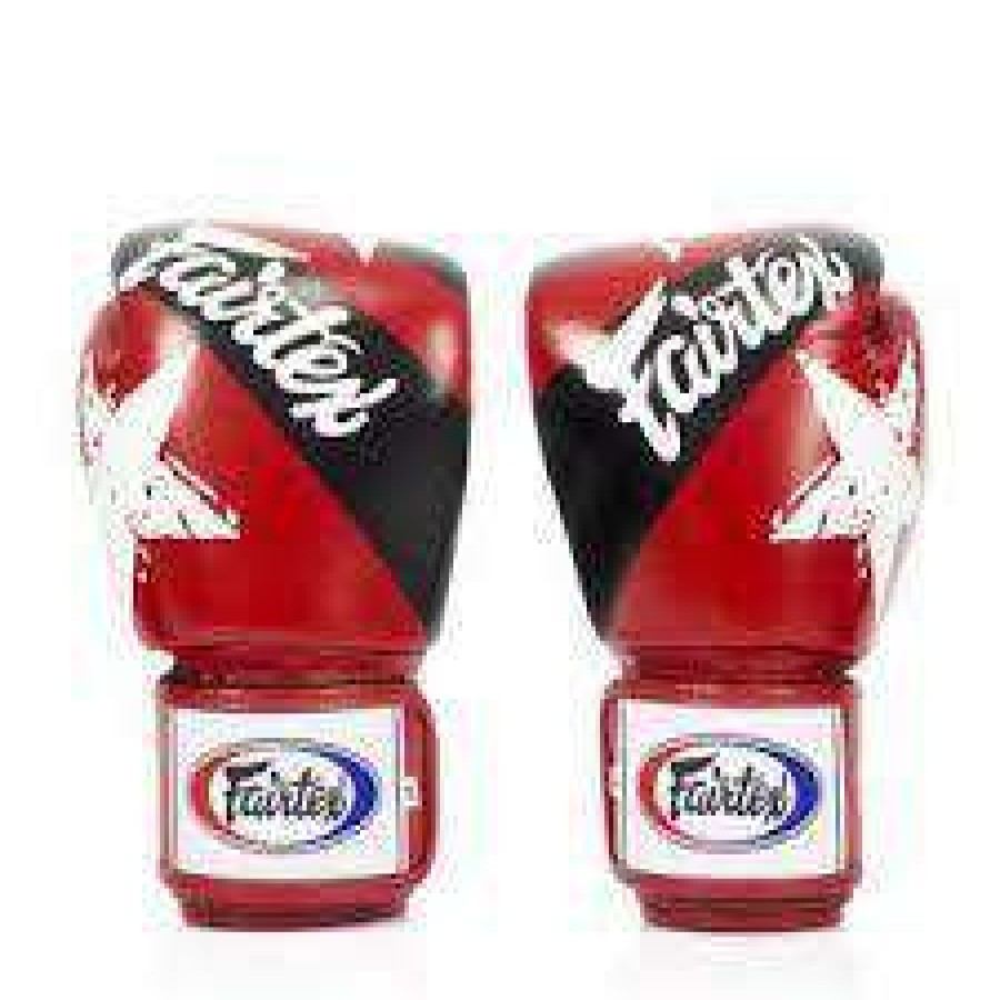 Boxing Gloves * | Boxing Gloves Fairtex Bgv1 Red Nation