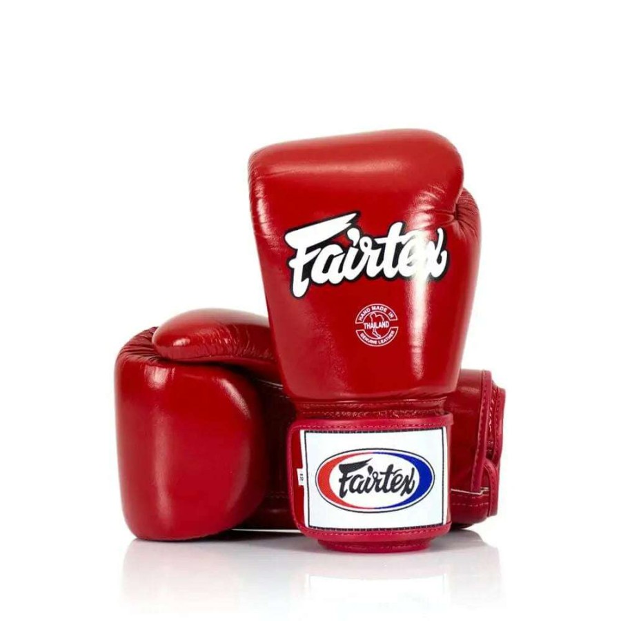 Boxing Gloves * | Fairtex Bgv1 Red Boxing Gloves