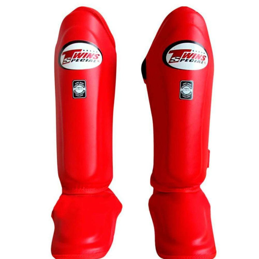 Shin Guards * | Twins Special Twins Sgl10 Shin Guards Red