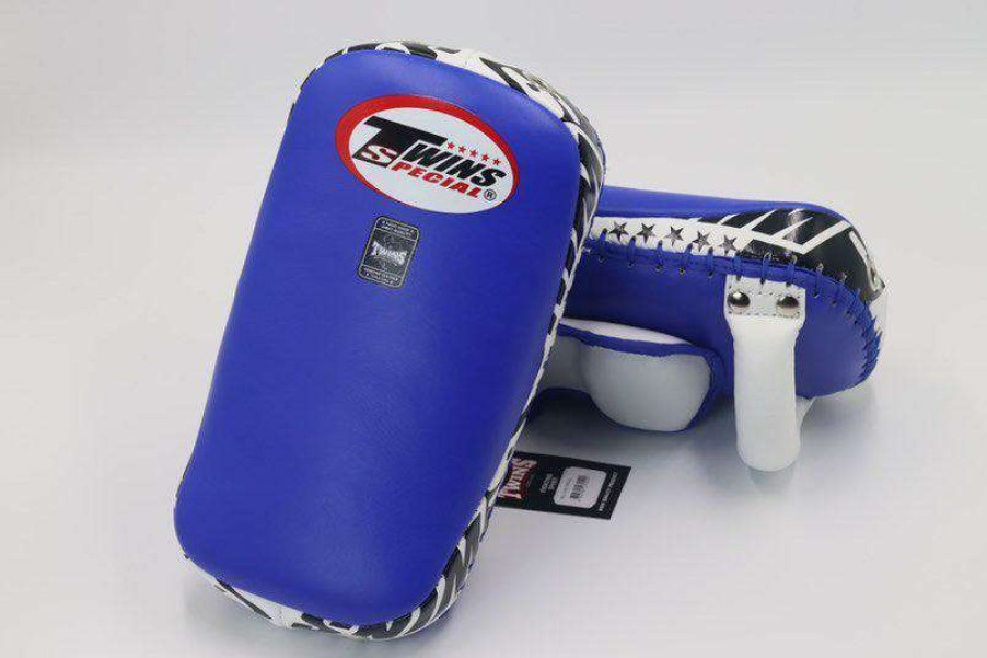 Kick Pads * | Twins Special Kpl-12 Premium (Blue) Kick Pads