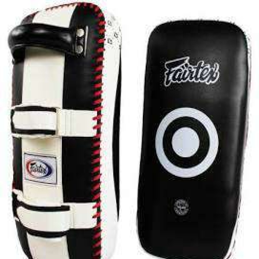 Kick Pads * | Fairtex Extra Long Curved Kickpad Kplc4 Kick Pads