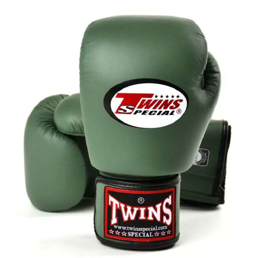 Boxing Gloves * | Twins Special Twins -Bgvl3 Olive Boxing Gloves