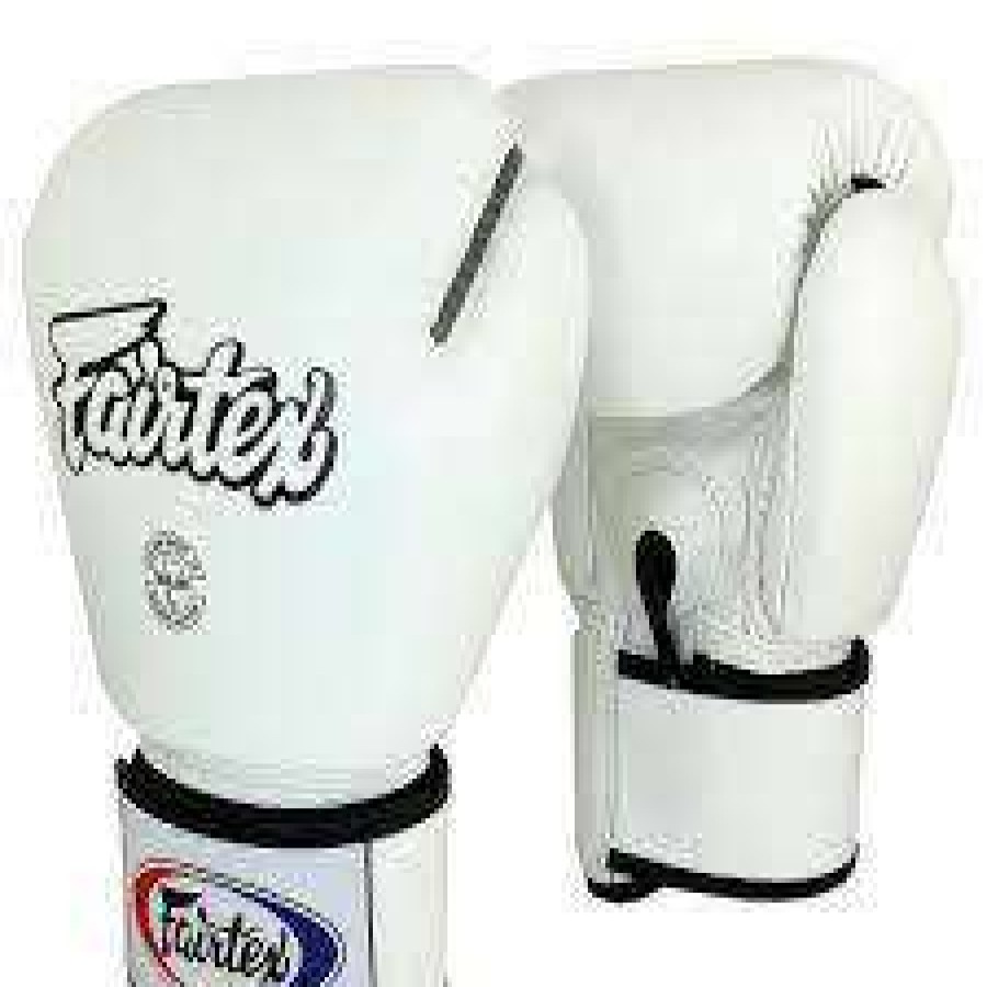 Boxing Gloves * | Boxing Gloves Fairtex Bgv1 White