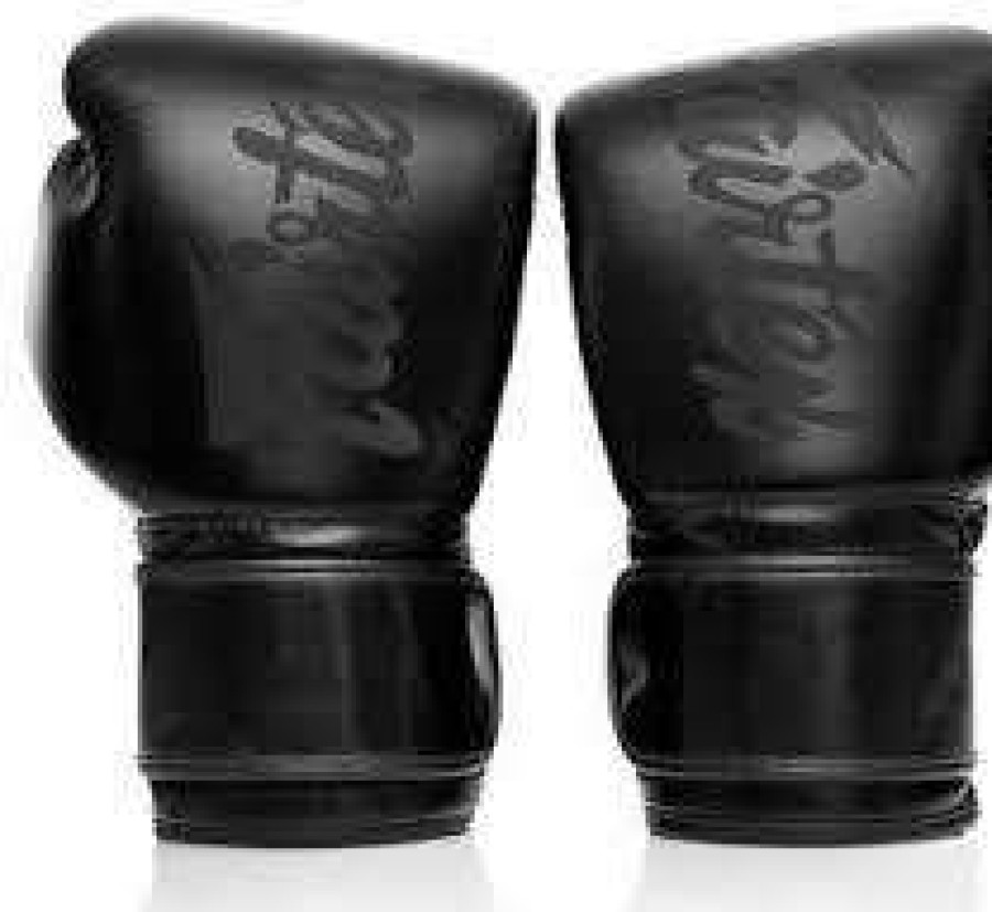 Boxing Gloves * | Boxing Gloves Fairtex Bgv14 Super Black