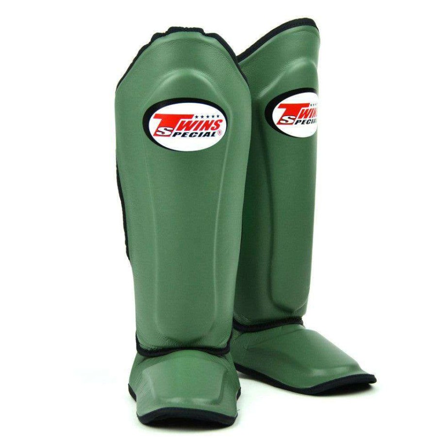 Shin Guards * | Twins Special Shin Guards Twins Sgl10 Olive