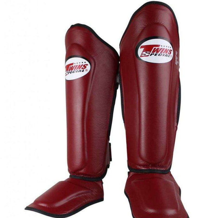 Shin Guards * | Twins Special Twins Sgl10 Maroon