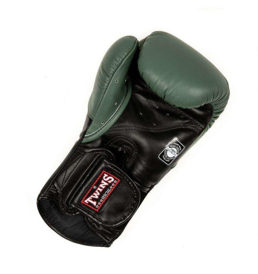 Boxing Gloves * | Twins Special Twins Bgvl6 Olive/Blk Boxing Gloves