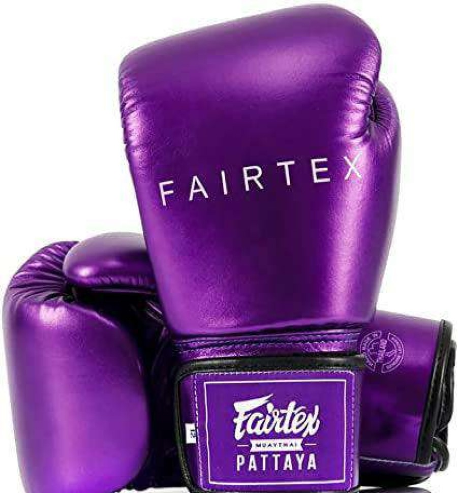 Boxing Gloves * | Fairtex Metallic Boxing Gloves