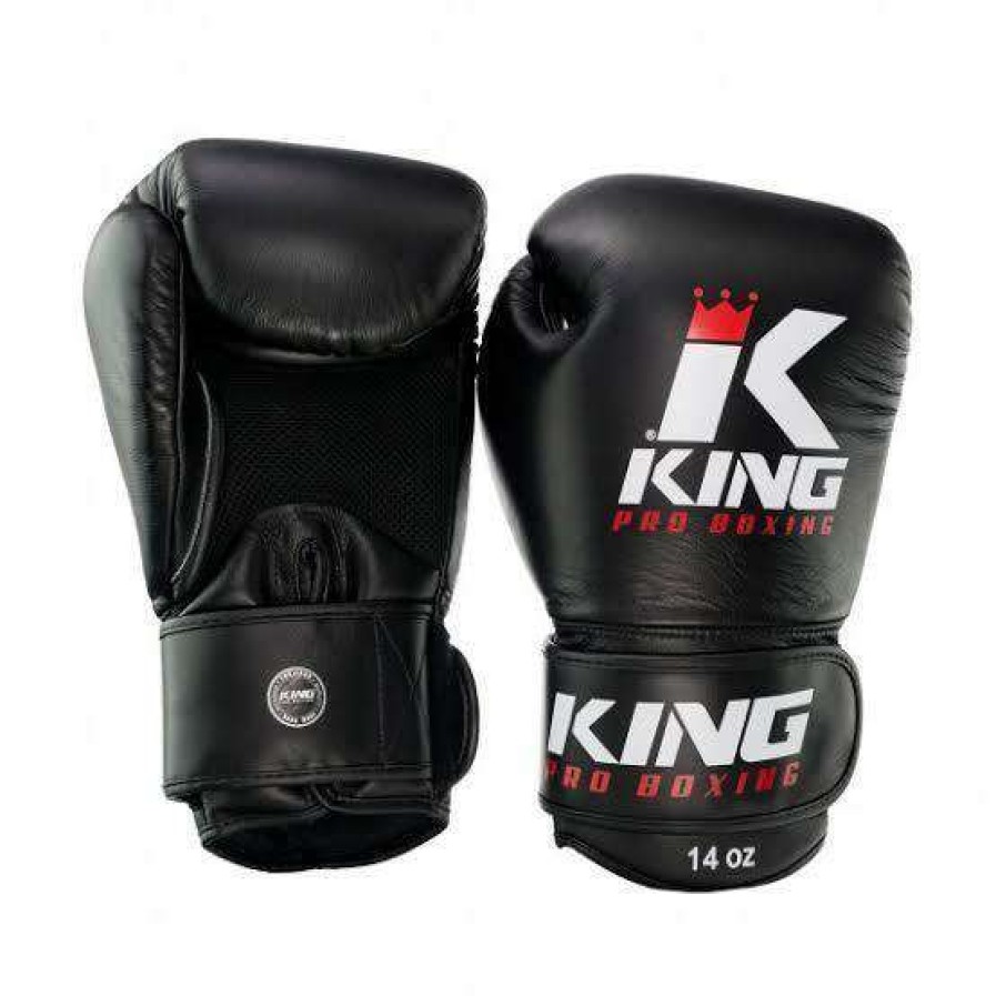 Boxing Gloves * | Boxing Gloves King Pro Air Black