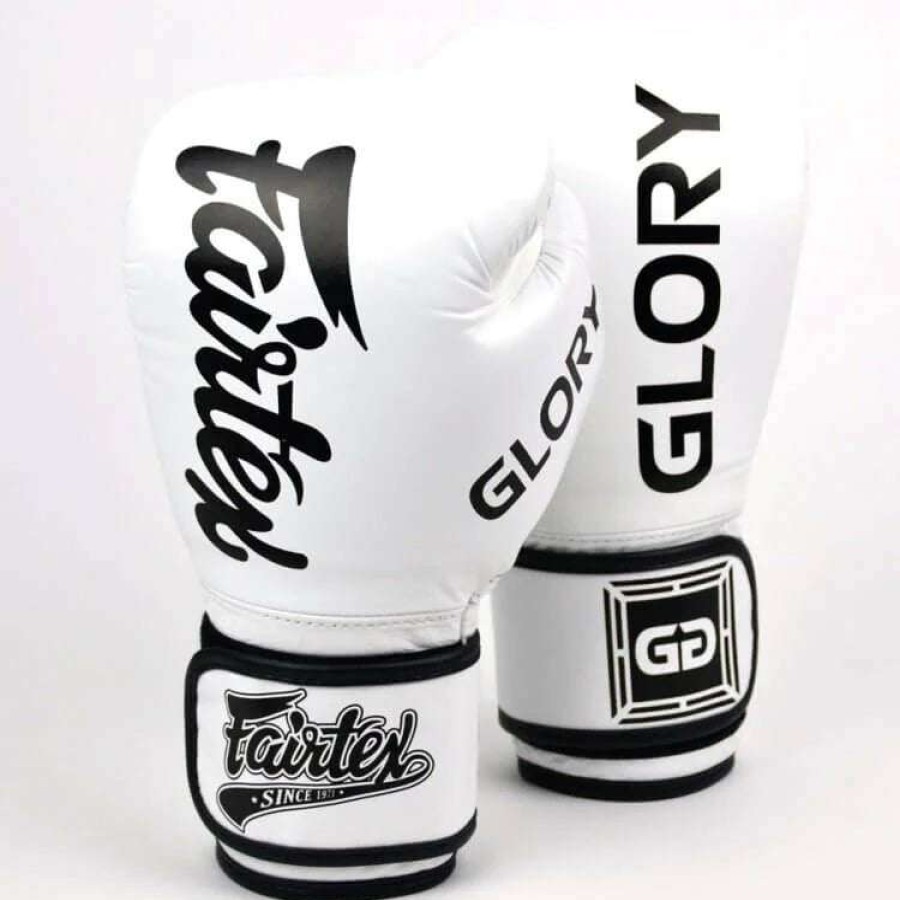 Boxing Gloves * | Fairtex Glory Boxing Gloves (Whi)