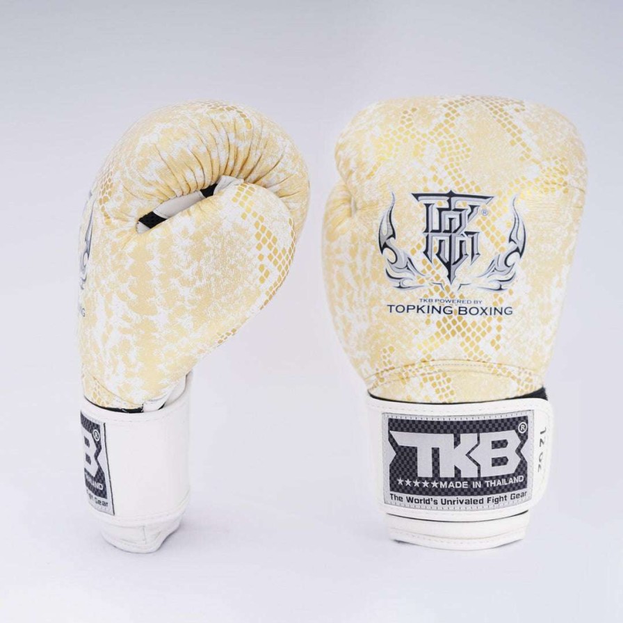 Boxing Gloves * | Boxing Gloves Top King Snake Air Whi / Gld