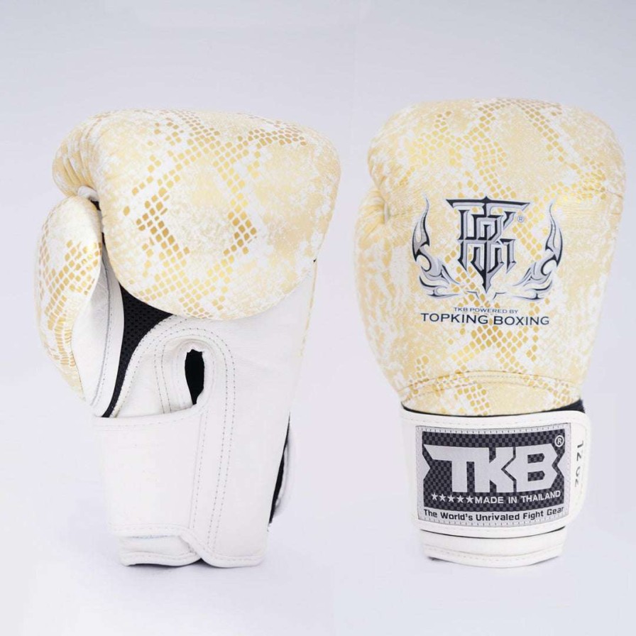 Boxing Gloves * | Boxing Gloves Top King Snake Air Whi / Gld