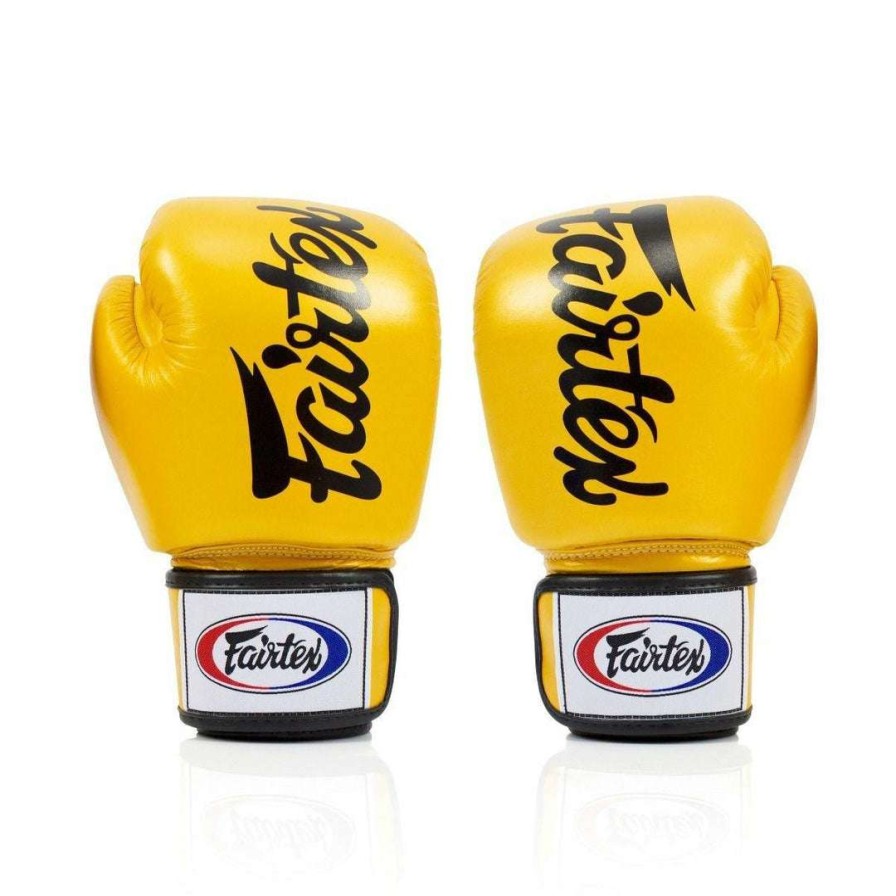 Boxing Gloves * | Fairtex Bgv19 (Yellow) Boxing Gloves