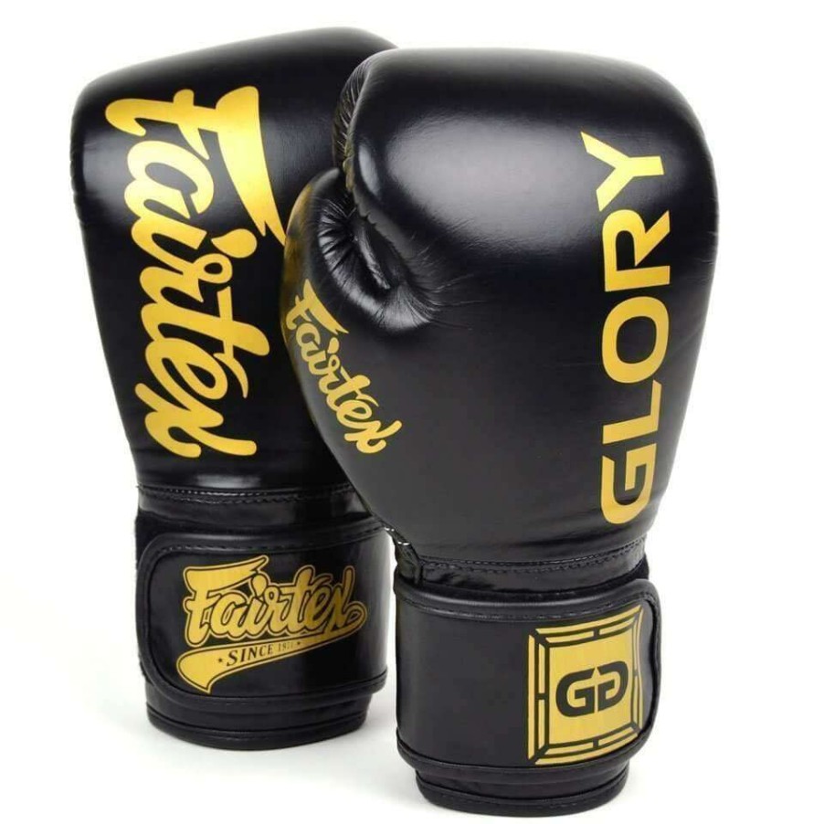 Boxing Gloves * | Fairtex Glory Boxing Gloves (Blk)