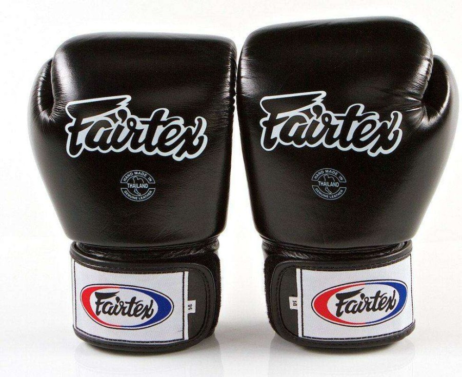 Boxing Gloves * | Boxing Gloves Fairtex Bgv1 Black