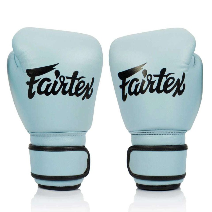 Boxing Gloves * | Boxing Gloves Fairtex Bgv20 Pastel Blue