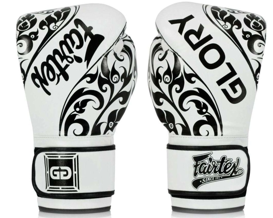 Boxing Gloves * | Fairtex Glory Boxing Gloves Bgv2 (Whi)